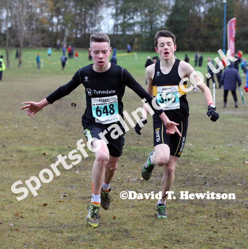 Under-15 boys NEHL, Jarrow. David T. Hewitson/Sports for All Pics